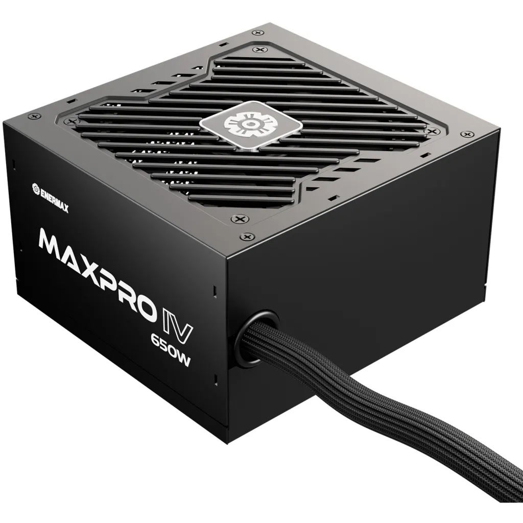 Kasë Enermax Maxpro IV EMP650W, 650W, 80 PLUS, e zezë - 1