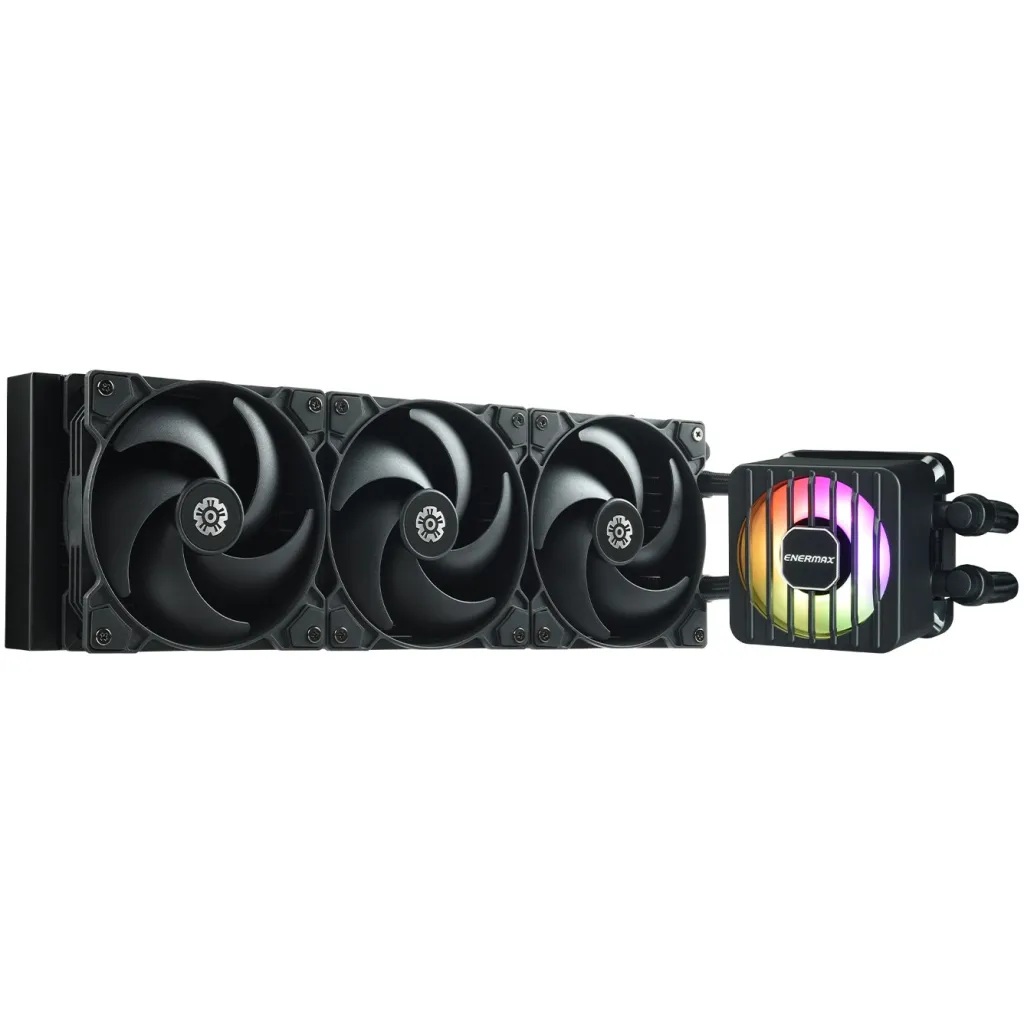 Ftohës uji Enermax LIQMAXFLO SR ELC-LMF360-SF, 360mm, LED, i zi - 1