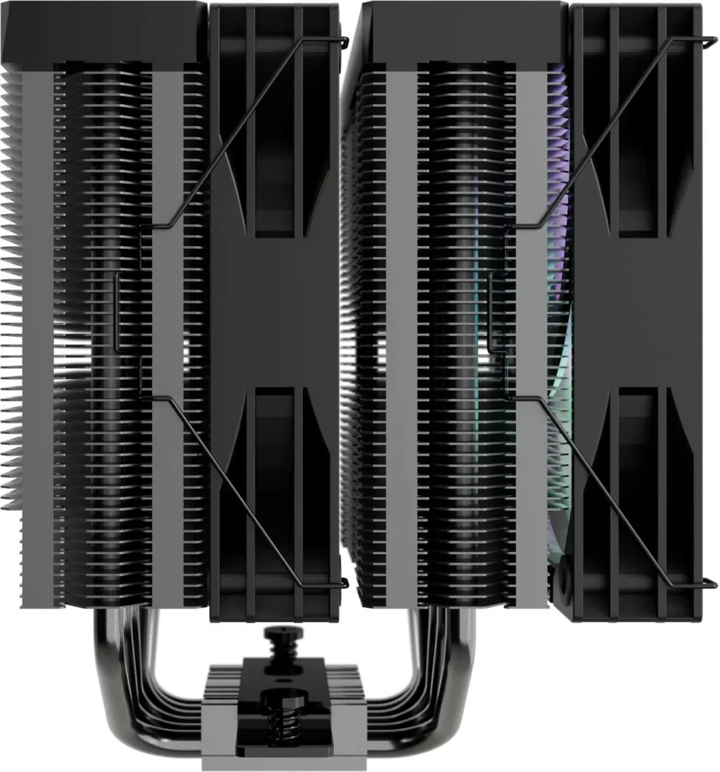 Kasë ftohëse Enermax ETS-T60D ARGB, 6 tuba, 12cm, e zezë - 4