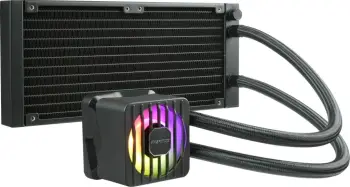 Ftohës uji CPU Enermax LIQMAXFLO ELC-LMF240-SF, 240mm, RGB, i zi