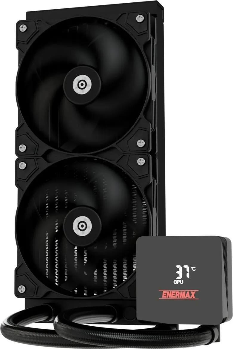 Kasë uji Enermax LIQMAX IV 240mm, AM5/LGA1851, e zezë - 2