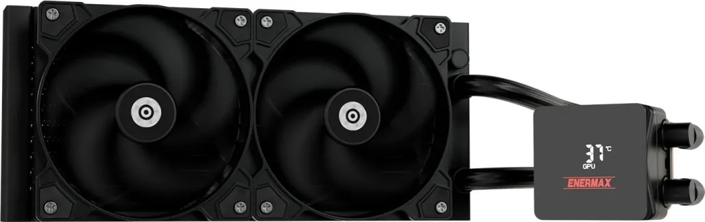 Kasë uji Enermax LIQMAX IV 240mm, AM5/LGA1851, e zezë - 3