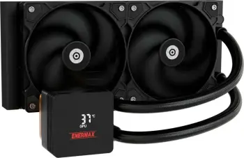 Kasë uji Enermax LIQMAX IV 240mm, AM5/LGA1851, e zezë