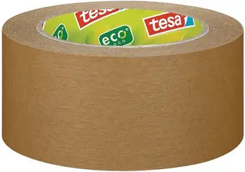 Shirit ngjitës prej letre Tesa ecoLogo 50 mm x 50 m, i kaftë