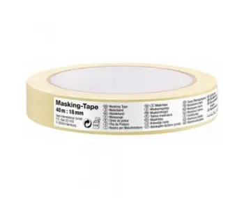 Ngjitës maskues Tesa, 40 m x 38 mm, i bardhë