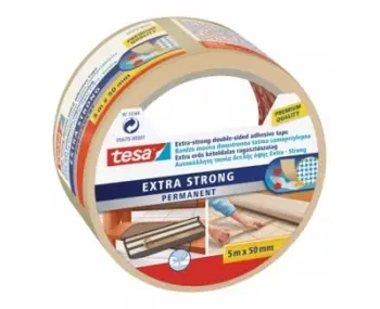 Shirit ngjitës dy-anësor për dysheme Tesa Super Strong H0567001, 50 mm x 5 m