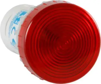 Llambë kompakte Spamel, LED 24V AC/DC, e kuqe