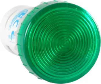 Llambë kompakte Spamel, LED 230V AC, e gjelbër