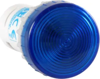 Llambë sinjali Spamel LED, 230 V, e kaltër