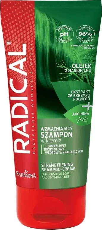 Shampo flokësh Farmona Radical, 200ml, kundër rënies së flokëve