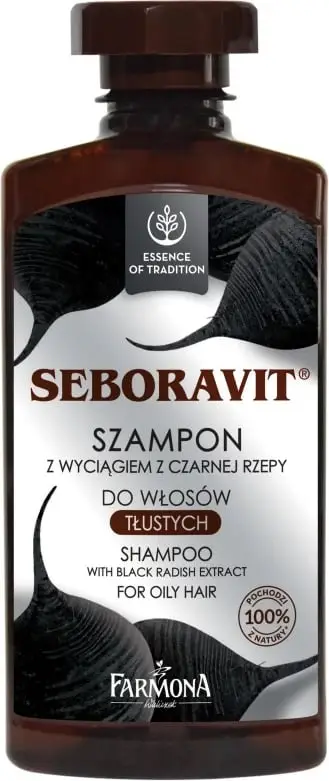Shampon për femra Farmona Seboravit me ekstrakt të rrepës së zezë, 330ml