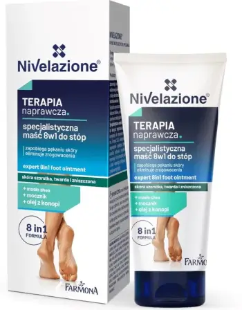 Pomadë për këmbë Nivelazione, 50 ml, 8-në-1