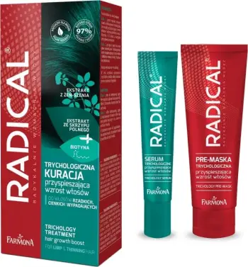 Trajtim për rritje të flokëve për femra Farmona Radical Trichological Treatment, 70ml