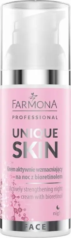 Krem nate për fytyrë Farmona Unique Skin, me bioretinol, 50ml