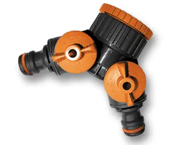 Përshtatës për rubinet Bradas me dy valvola GW 1"x3/4" (ECO-PWB2222L)