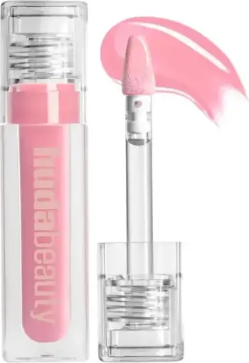 Shkëlqyes për buzë Huda Beauty Faux Filler Shiny Non-Sticky, Posh