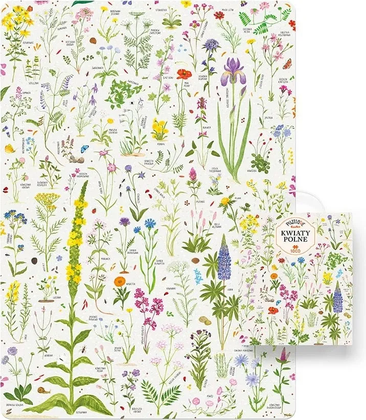 Puzzle Czuczu Puzzlove Wildflowers, 1000 pjesë, shumëngjyrësh - 3