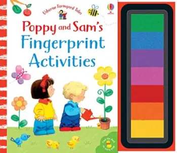 Poppy And Sams Fingerprint Activities Usborne Farmayard Tales - Sam Taplin