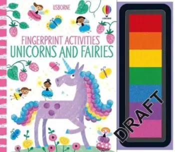 Fingerprint Activities Unicorns And Fairie - Fiona Watt
