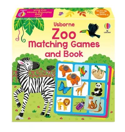 Zoo Matching Games And Book - Kate Nolan - 1
