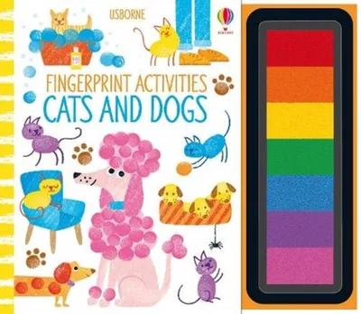 Fingerprint Activities Cats And Dogs - Fiona Watt - 1