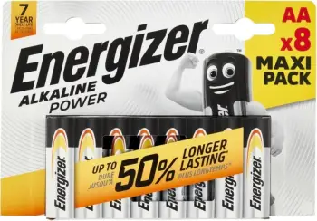 Bateri Energizer Alkaline Power, AA / R6, 1.5V, 8 copë