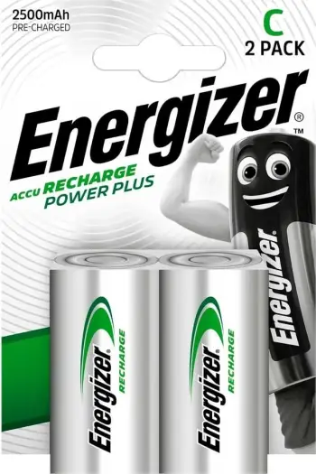 Bateri Energizer Power Plus C / R14 2500mAh – 2 copë