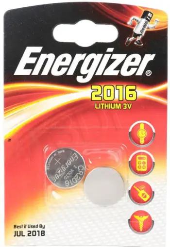 Bateri Energizer CR2016, 2 copë