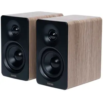 Altoparlantë Edifier M60 2.0 Bluetooth, 66W, dru klasik, USB Type-C