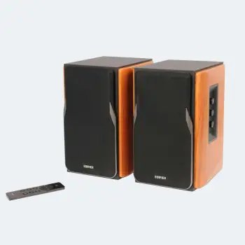 Altoparlantë Edifier Studio R1380DB 2.0 Bluetooth Speaker System – Dru / Zezë