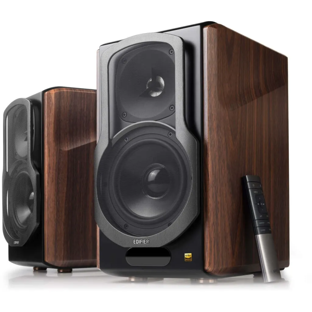 Altoparlantë Edifier Studio S2000MKIII 2.0 Bluetooth Speaker System – Dru / Zezë - 1