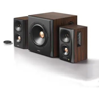 Altoparlantë Edifier S360DB 2.1 Bluetooth Speaker System – Dru / Zezë