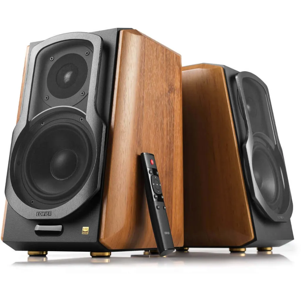 Altoparlantë Edifier Studio S1000MKII 2.0 Bluetooth Speaker System – Dru / Zezë - 1