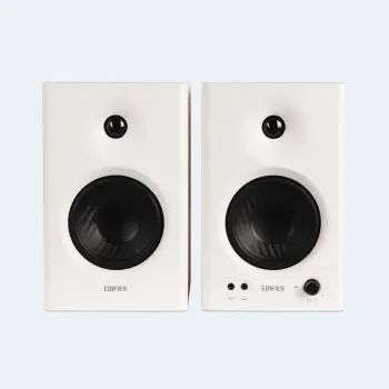 Altoparlantë Edifier MR4 2.0 Studio Monitor Speaker – Bardhë