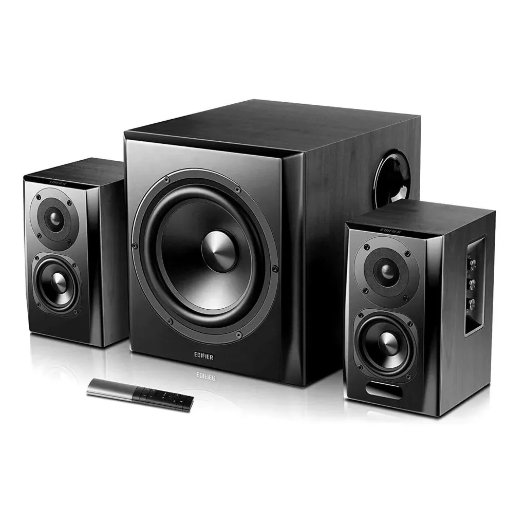 Altoparlantë Edifier S351DB 2.1 Bluetooth Speaker System – Zezë - 1