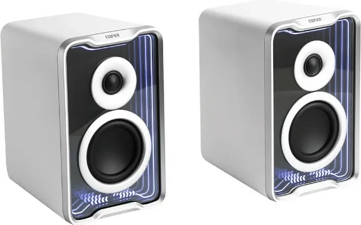 Altoparlantë Edifier QR30, Bluetooth, RGB, të bardha - 3