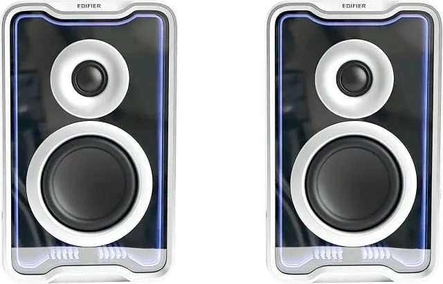 Altoparlantë Edifier QR30, Bluetooth, RGB, të bardha - 4