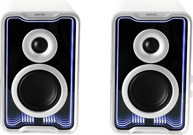 Altoparlantë Edifier QR30, Bluetooth, RGB, të bardha - 5