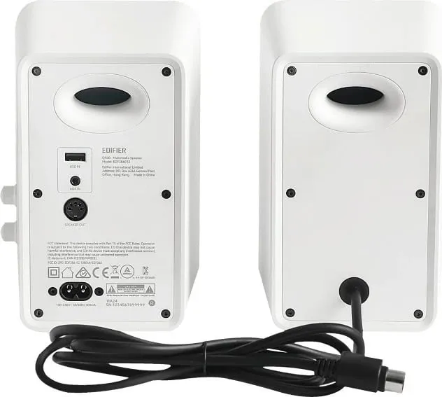 Altoparlantë Edifier QR30, Bluetooth, RGB, të bardha - 6
