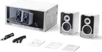 Altoparlantë Edifier QR30, Bluetooth, RGB, të bardha