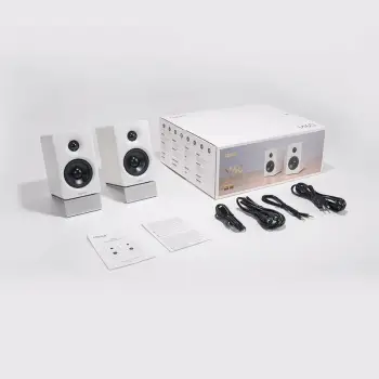 Sistem zëri Edifier M60, 66W, Bluetooth 5.3, USB-C, i bardhë