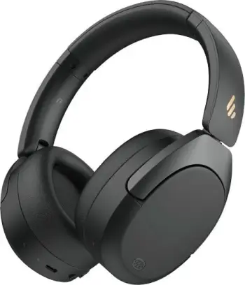 Kufje Edifier W830NB Bluetooth, me anulim zhurme, palosëse, USB-C, e zezë