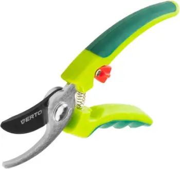 Gërshërë krasitjeje Verto 15G200, 185 mm, të gjelbra