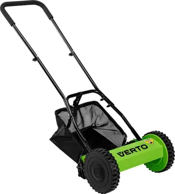 Kositëse bari manuale Verto 15G350, 30 cm, shportë 16L, jeshile