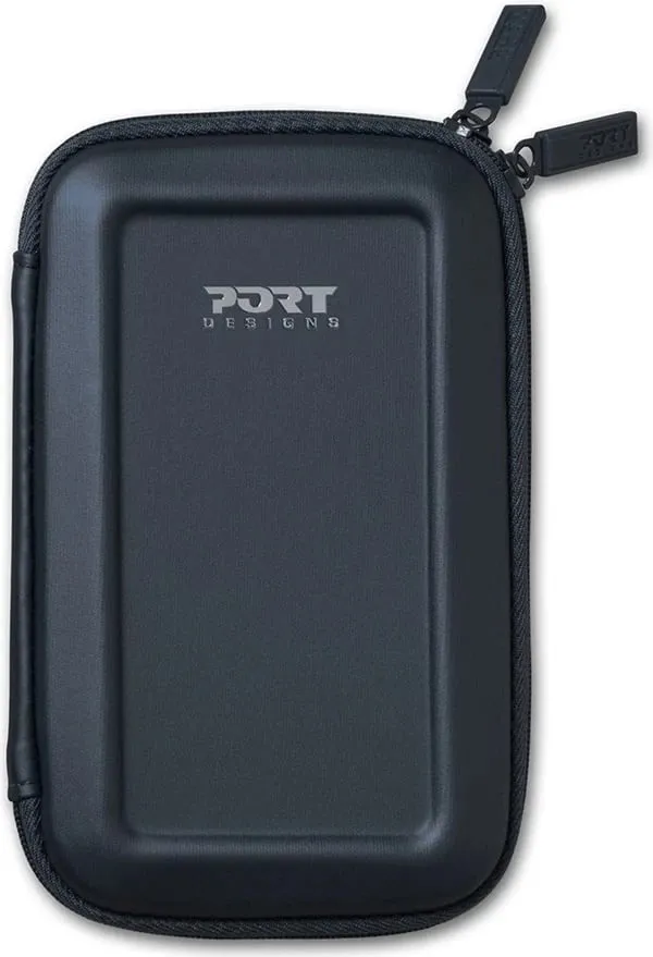 Kuti për disk SSD Port Designs, 2.5", e zezë - 1