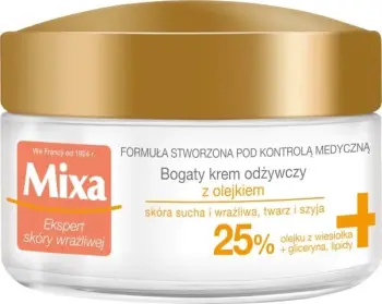 Krem fytyre ushqyes MIXA Evening Primrose Oil për femra 50ml