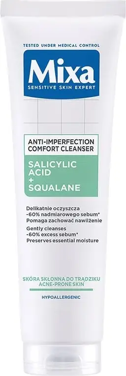 Xhel pastrues fytyre për femra MIXA Comfort Cleanser 150ml