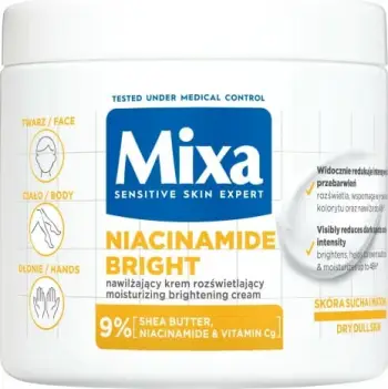 Krem për trup për femra MIXA Niacinamide Bright, 400ml