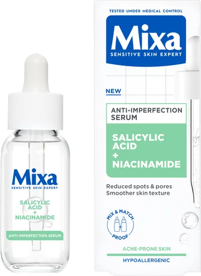 Serum kundër njollave Mixa Anti-Imperfection Serum, 30ml - 1