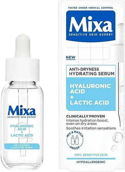 Serum për fytyrë Mixa Anti-Dryness Hydrating Serum, 30 ml - 1